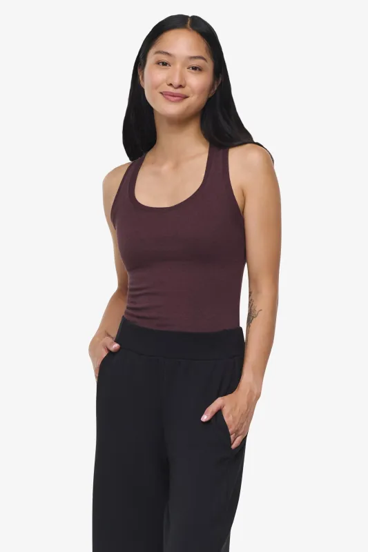 Basic Tank in Cacao sold by Daub & Design