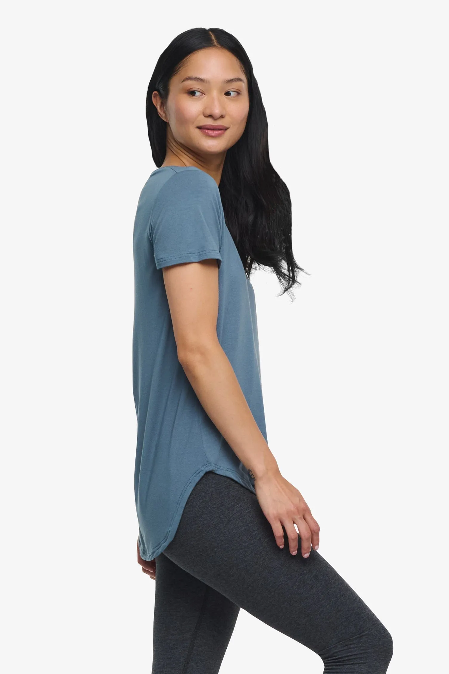 Avery Tee in Basalt sold by Daub & Design product image thumbnail 3