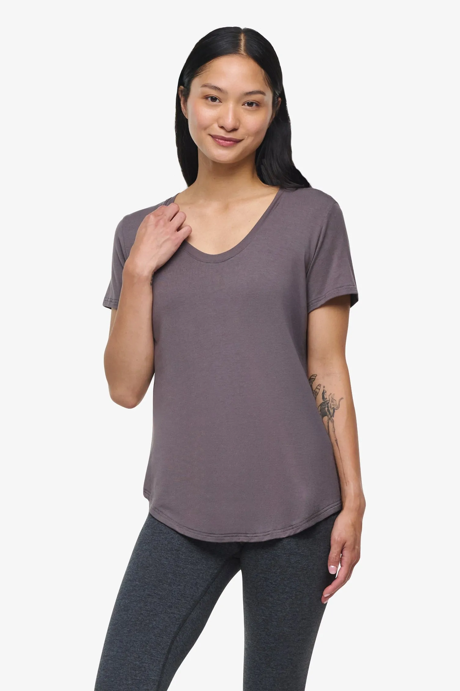 Avery Tee in Velora sold by Daub & Design