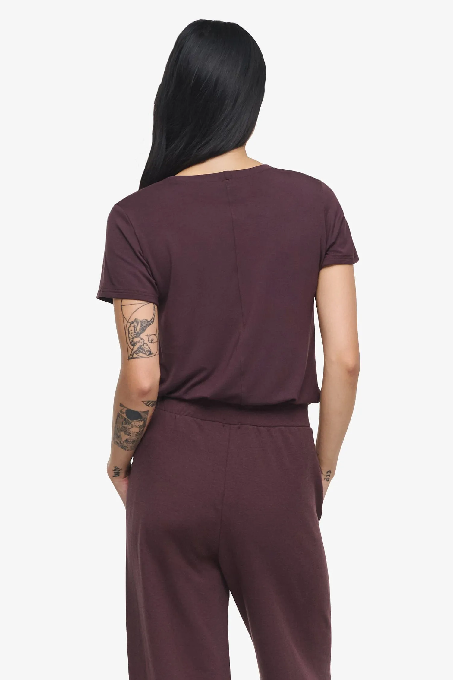 Avery Tee in Cacao sold by Daub & Design product image thumbnail 3