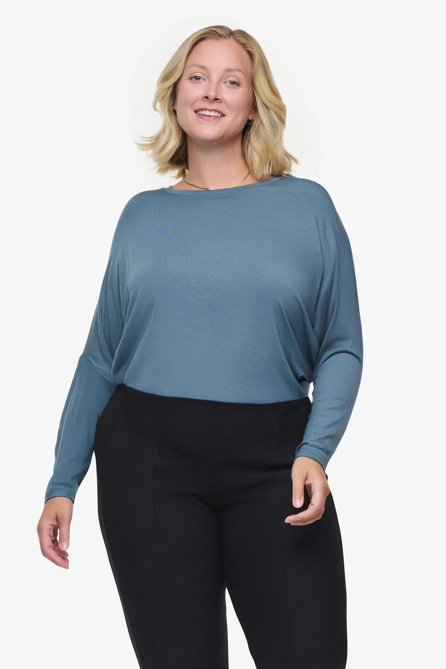 Dolman Longsleeve in Basalt sold by Daub & Design product image thumbnail 2