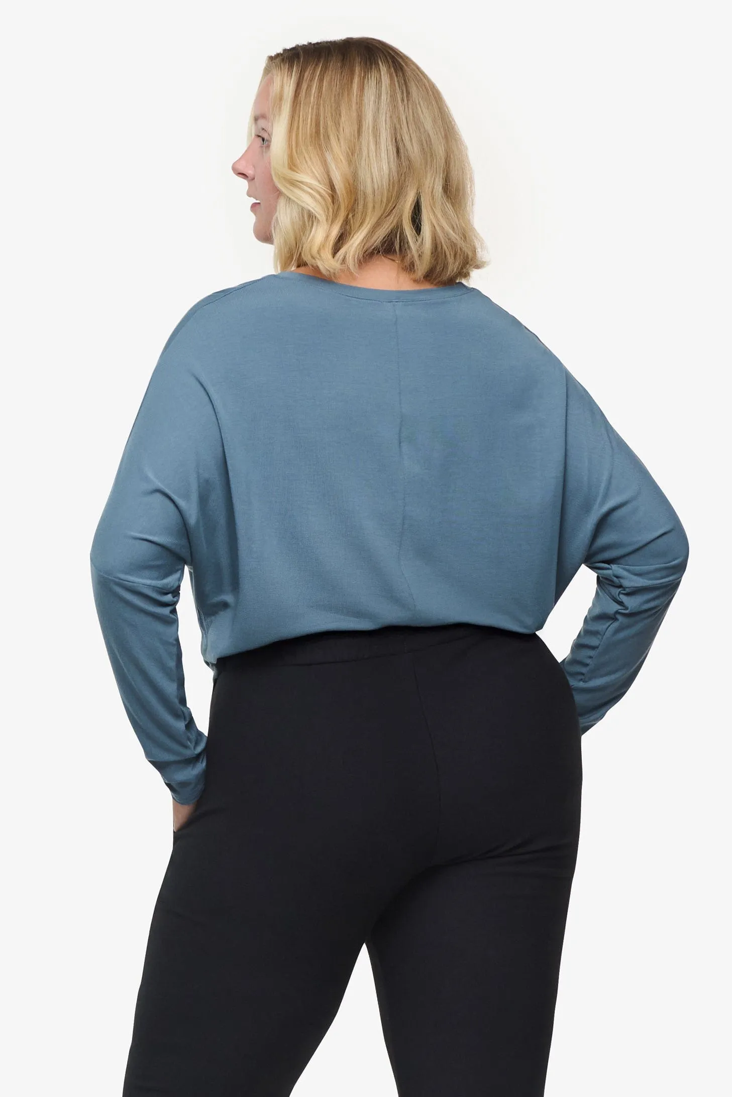 Dolman Longsleeve in Basalt sold by Daub & Design product image thumbnail 3
