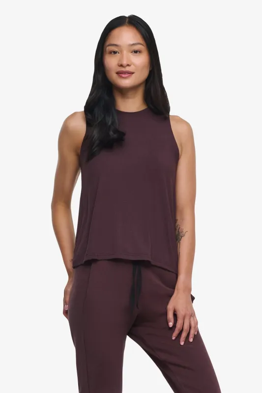 Maia Tank in Cacao sold by Daub & Design