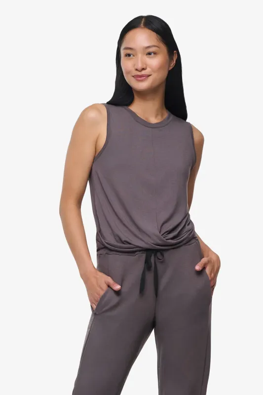 Leilani Tank in Velora sold by Daub & Design