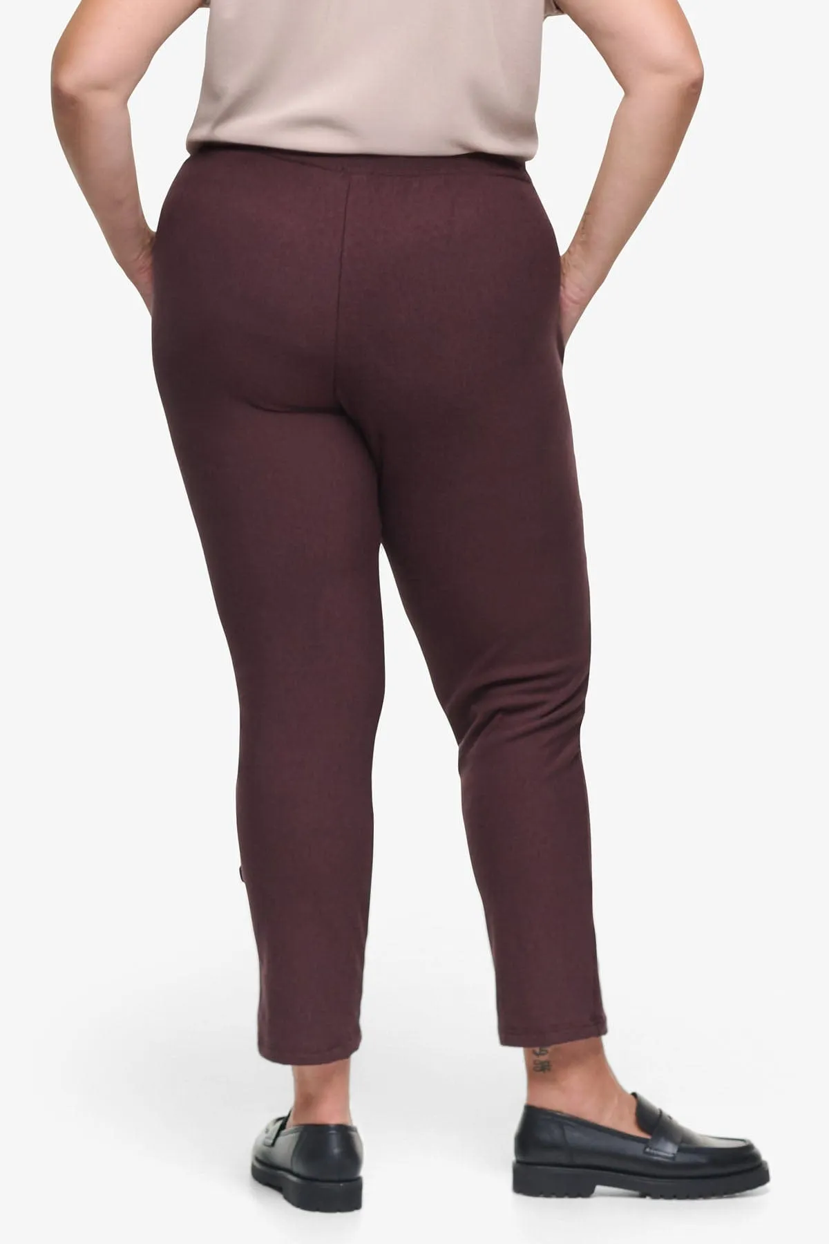 Knox Straight Leg Pant in Cacao sold by Daub & Design product image thumbnail 3