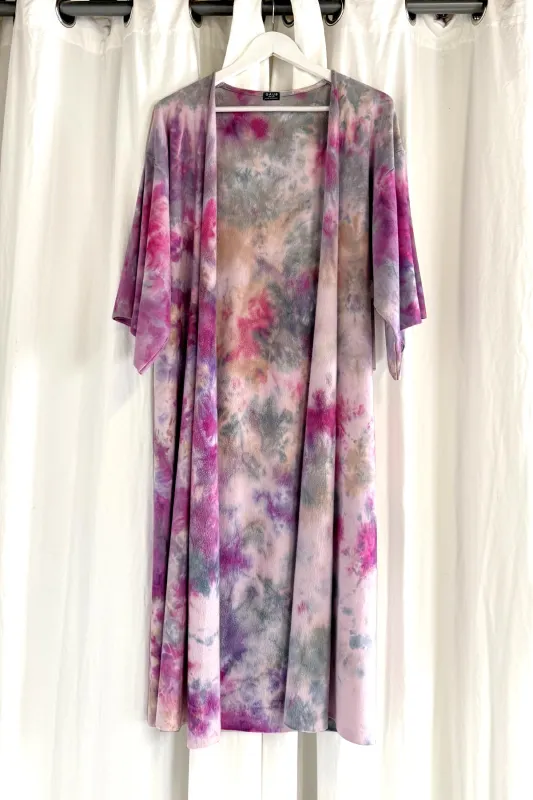 DAUB Kimono Sleeve Robe in Blossom sold by Daub & Design
