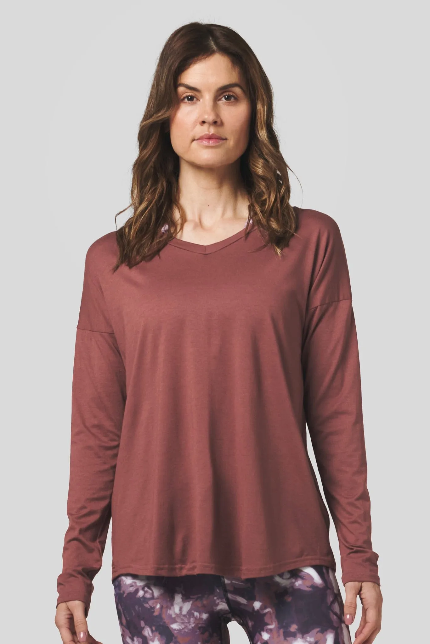 Luna Longsleeve in Rose Clay sold by Daub & Design product image thumbnail 3