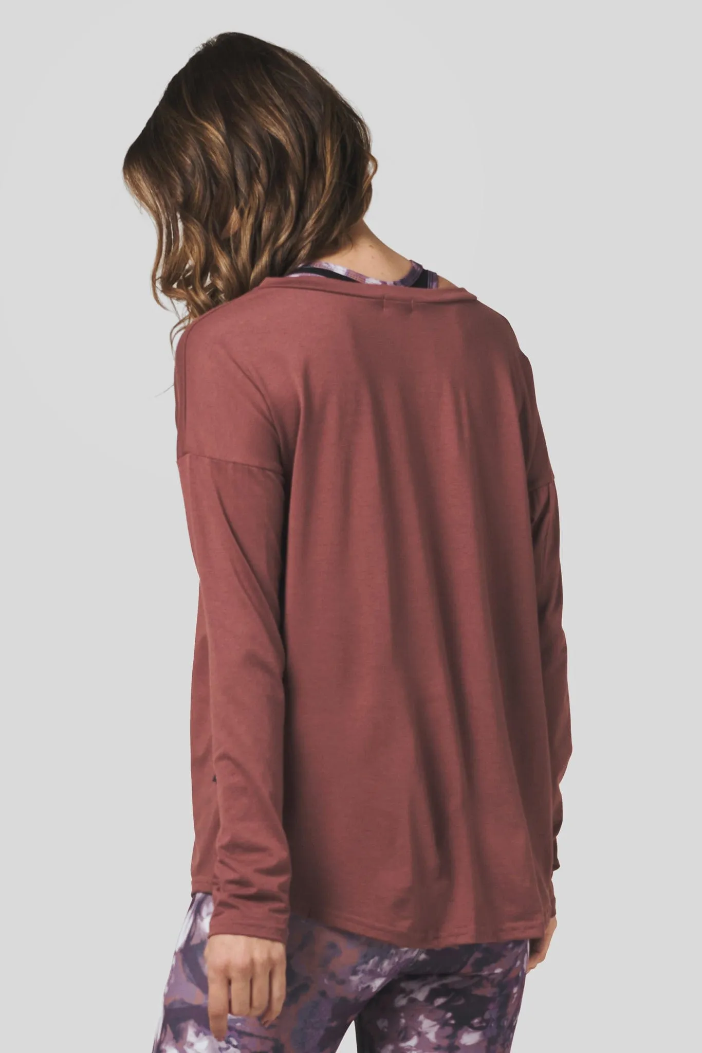 Luna Longsleeve in Rose Clay sold by Daub & Design product image thumbnail 4
