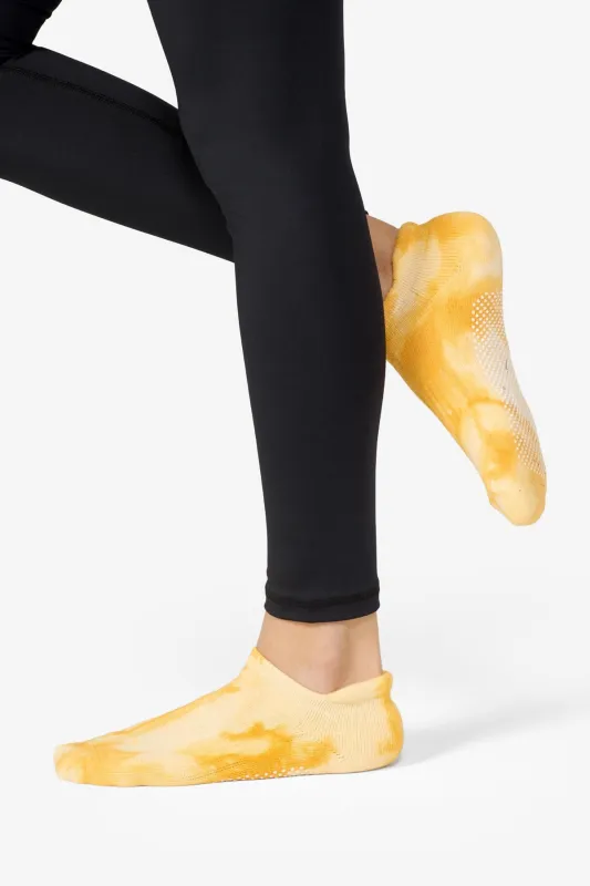 Grippy Sock in Lemon sold by Daub & Design