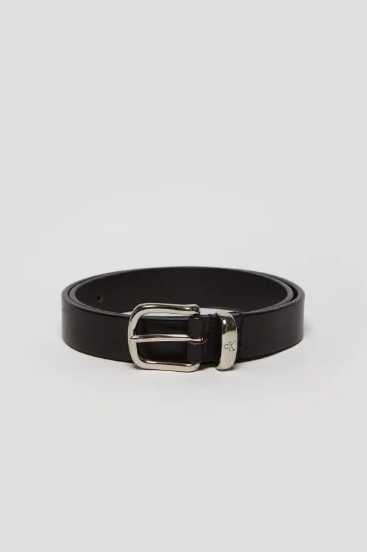 Calvin Klein Y2K Leather Belt - Vintage made by Decade Studio