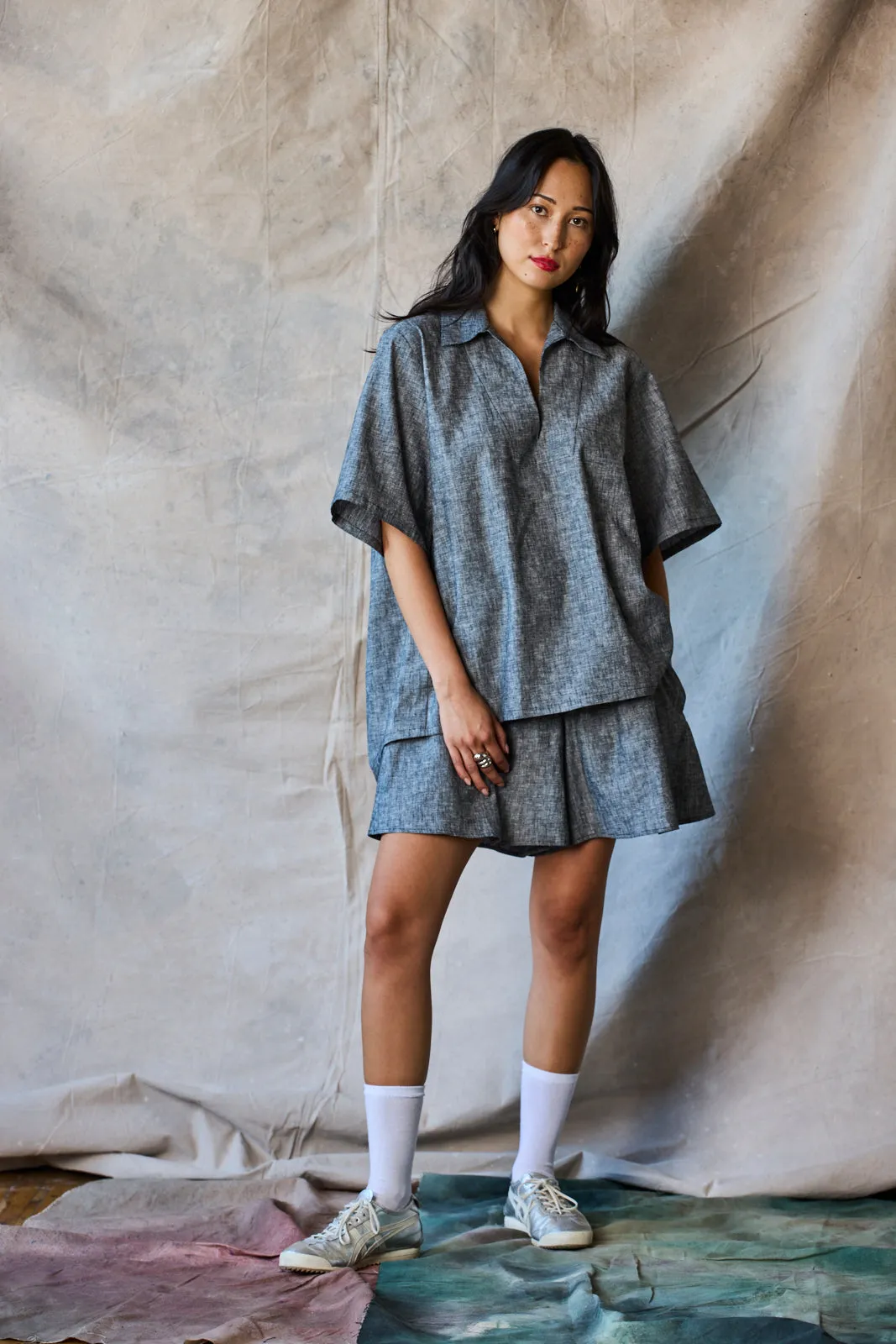 Collared Pullover - Static sold by Devlyn van Loon