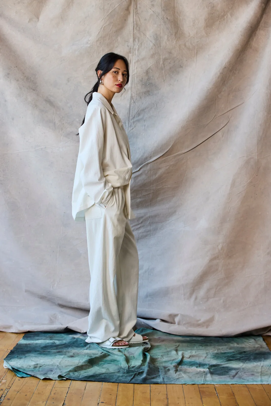 Work Trouser - Parchment sold by Devlyn van Loon product image thumbnail 4