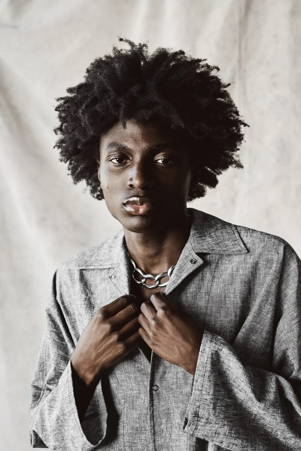 Oversized Shirt Jacket - Static sold by Devlyn van Loon