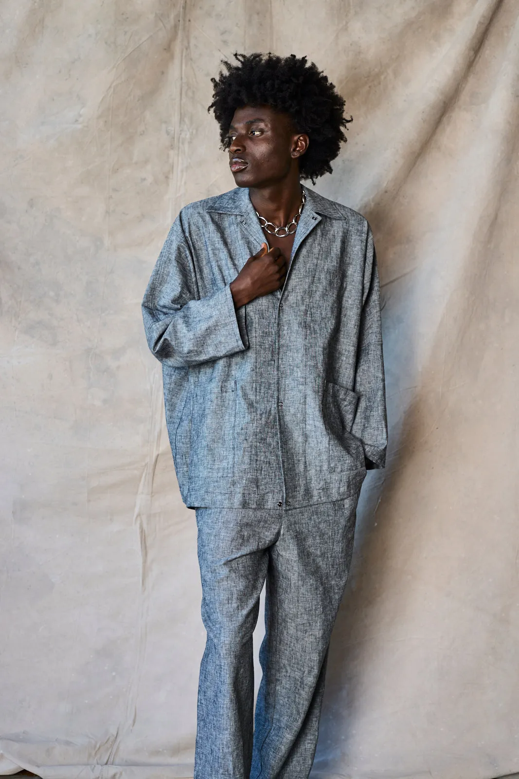 Oversized Shirt Jacket - Static sold by Devlyn van Loon product image thumbnail 3