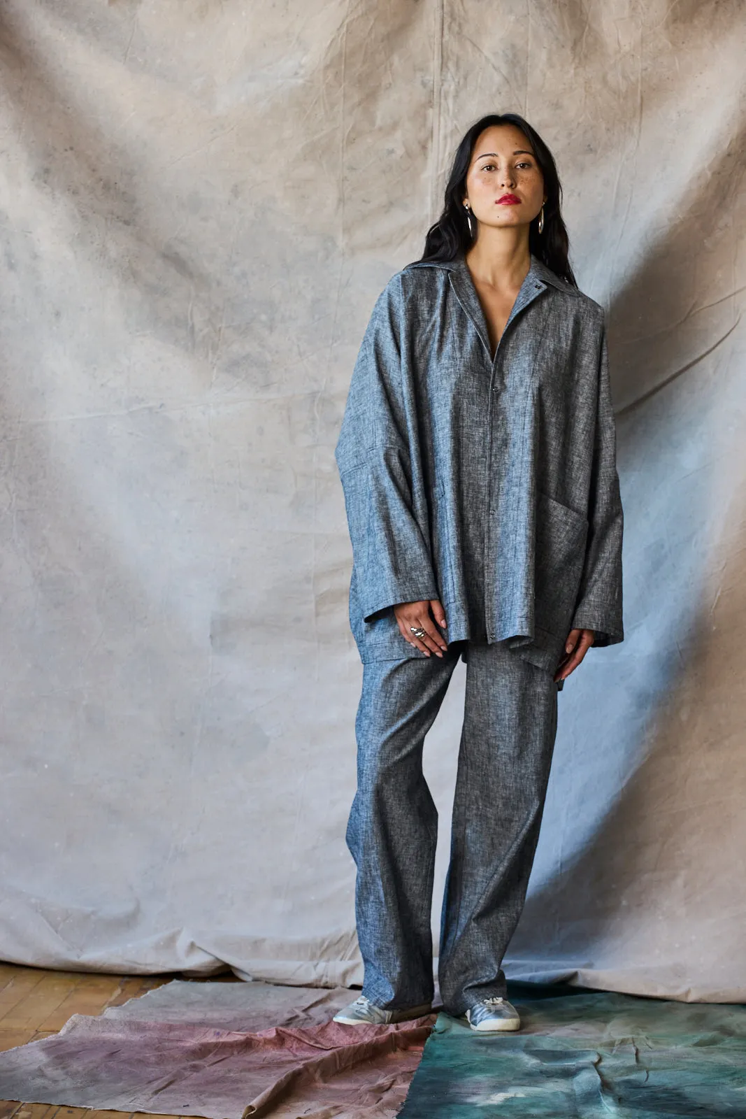Oversized Shirt Jacket - Static sold by Devlyn van Loon product image thumbnail 4