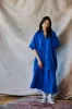 Flared Midi Skirt - Lapis sold by Devlyn van Loon