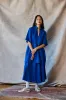 Flared Midi Skirt - Lapis sold by Devlyn van Loon