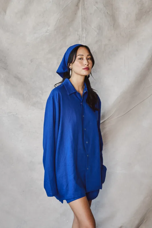 Unisex Snap Shirt - Lapis sold by Devlyn van Loon
