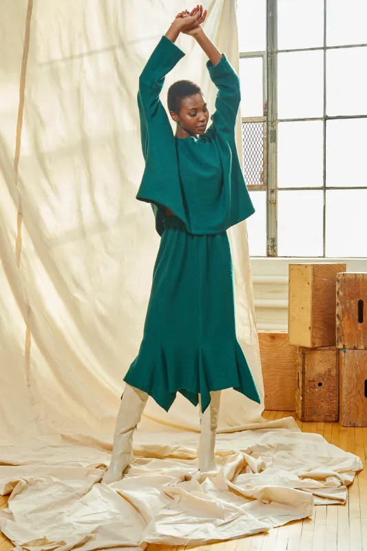 Flared Pullover - Juniper sold by Devlyn van Loon