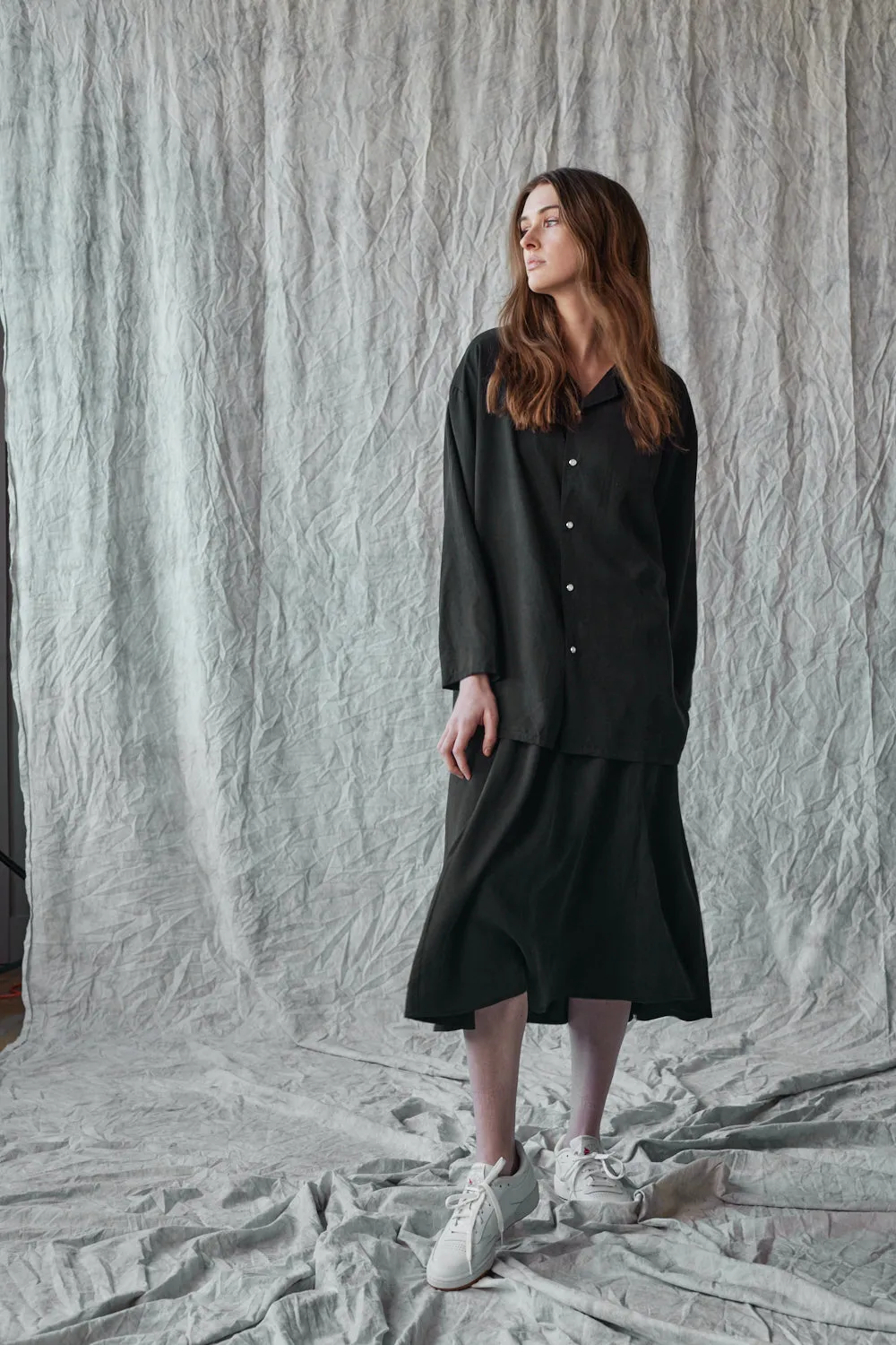 Tailored Shirt - Muted Black sold by Devlyn van Loon product image thumbnail 2