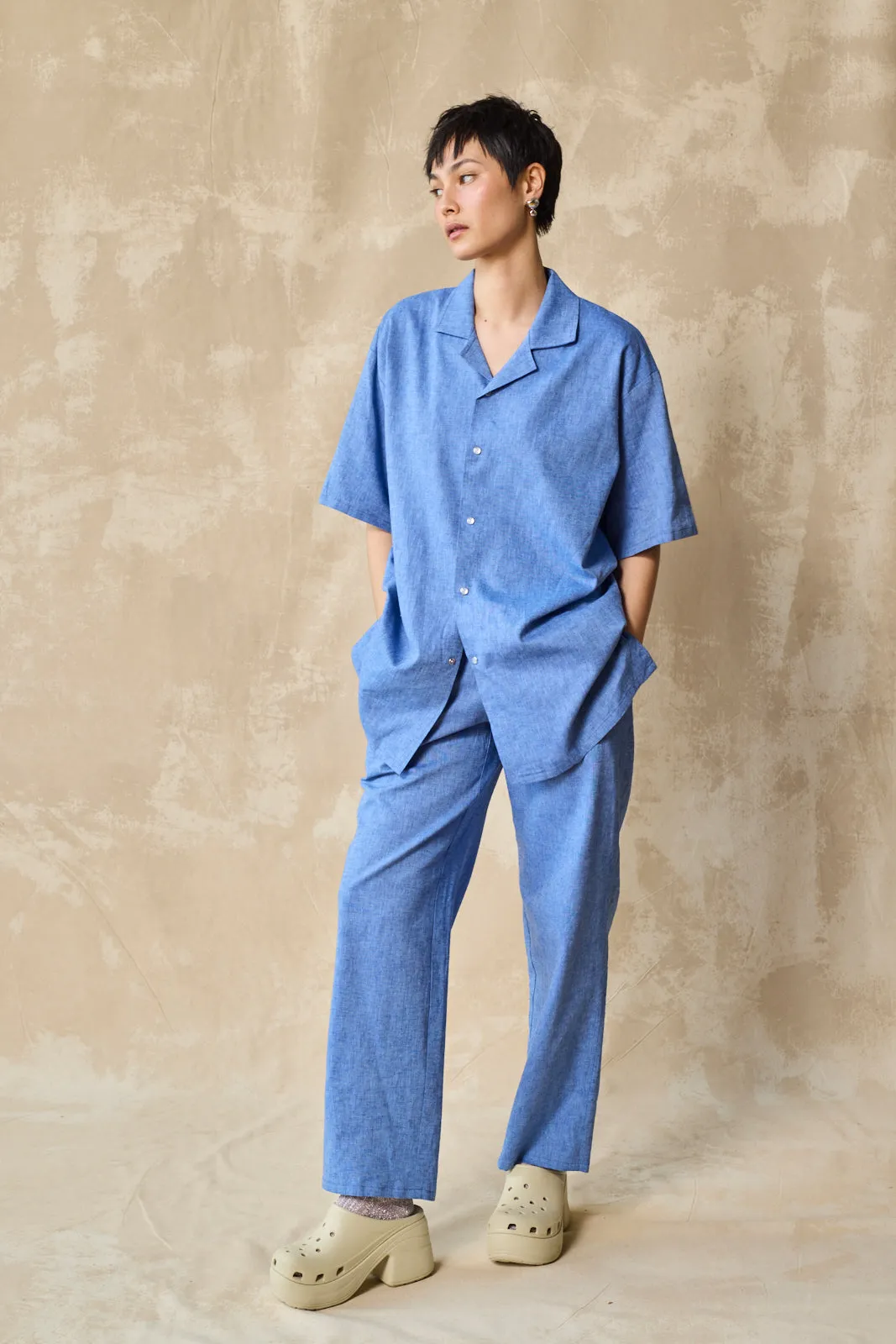 Column Pant - Cornflower sold by Devlyn van Loon product image thumbnail 2