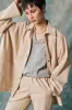 Oversized Shirt Jacket - Milk Tea sold by Devlyn van Loon