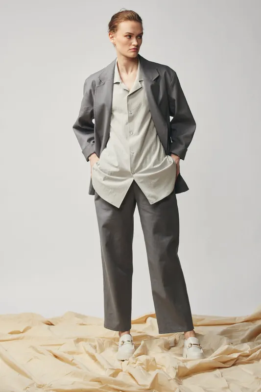 Gender-neutral Relaxed Blazer - Stone sold by Devlyn van Loon