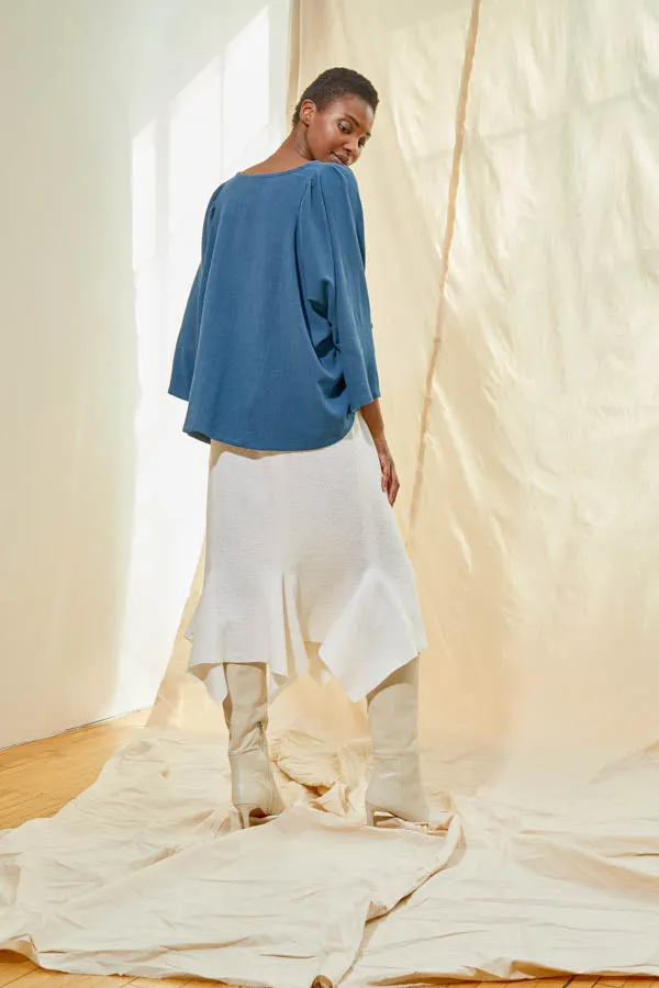 Flared Godet Skirt - Cream sold by Devlyn van Loon product image thumbnail 3