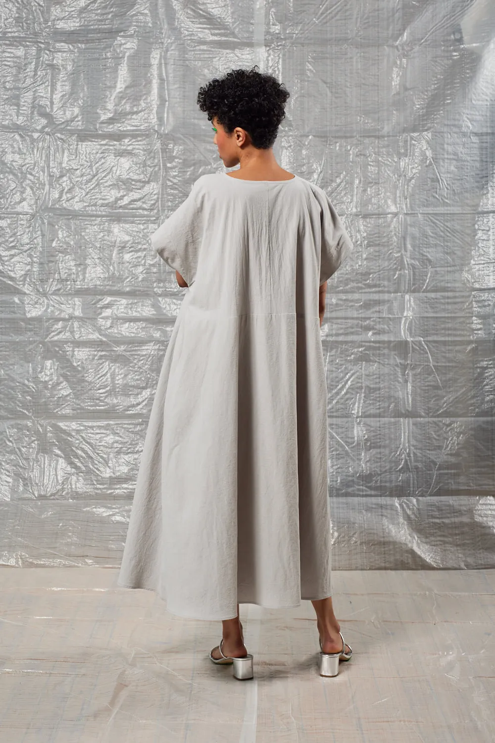 Oversized Tee Dress - Pebble sold by Devlyn van Loon product image thumbnail 5