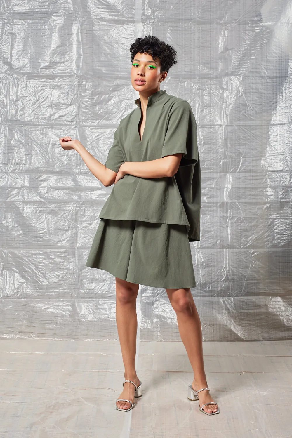 Collared Pullover - Sage sold by Devlyn van Loon product image thumbnail 3