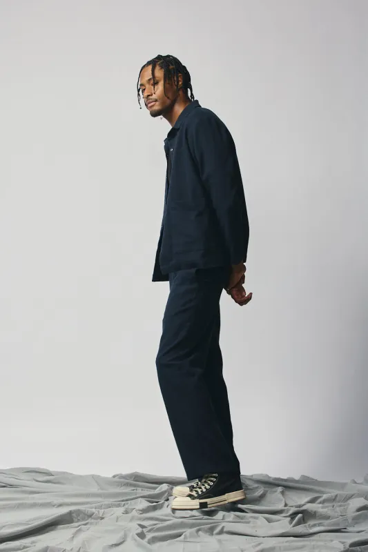 Gender-neutral Chore Jacket - Indigo sold by Devlyn van Loon