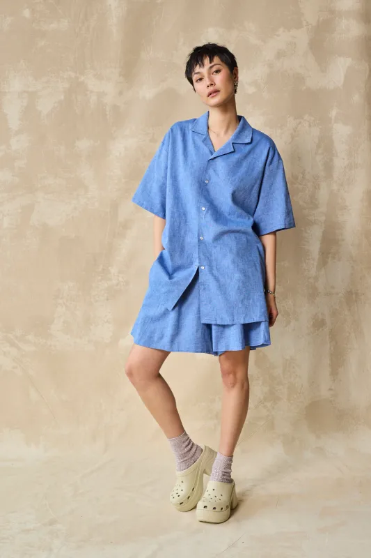 Culotte Short - Cornflower sold by Devlyn van Loon
