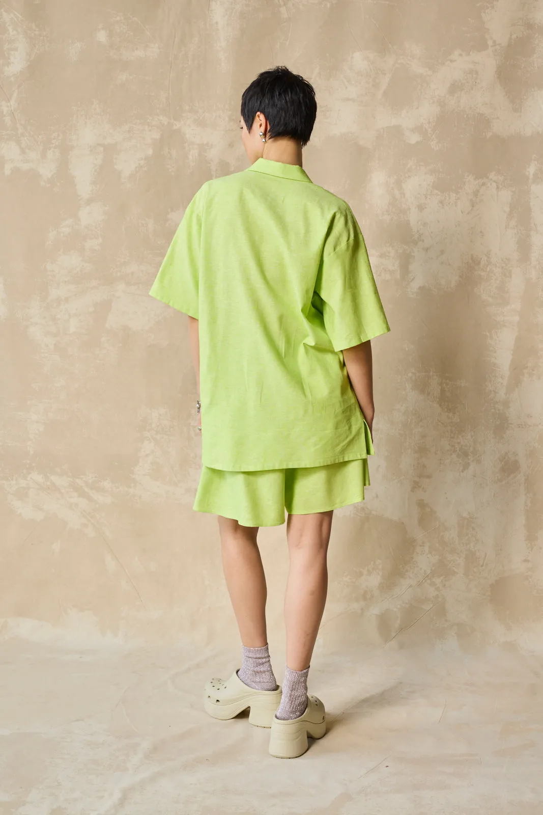 Culotte Short - Lime sold by Devlyn van Loon product image thumbnail 5