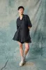 Culotte Short - Black Linen sold by Devlyn van Loon