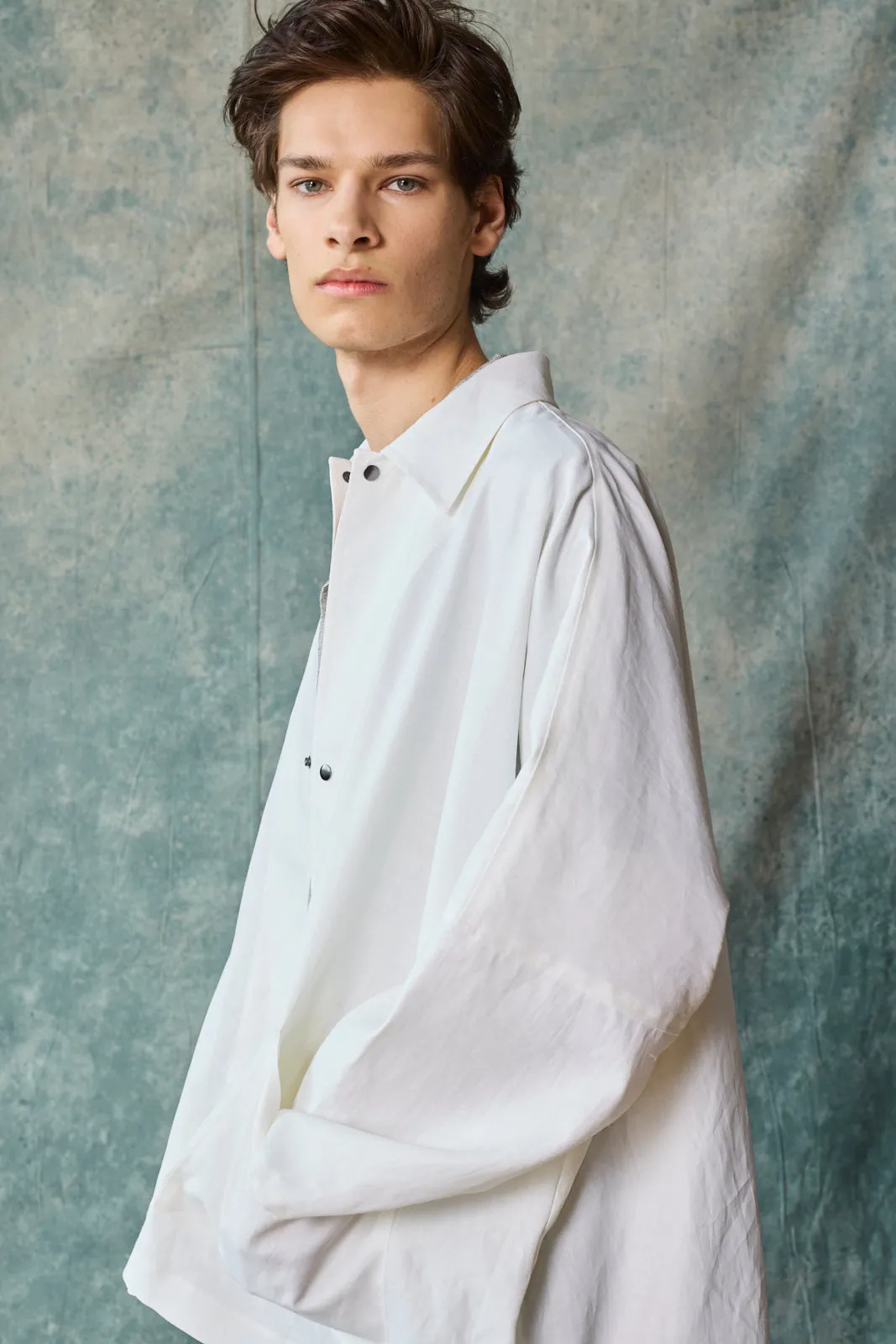 Oversized Shirt Jacket - Paper sold by Devlyn van Loon product image thumbnail 5