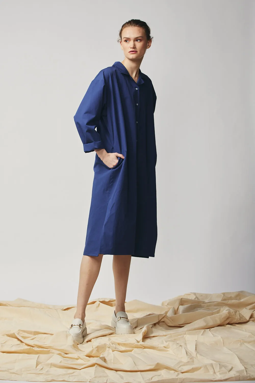 Shirtdress - Marine sold by Devlyn van Loon product image thumbnail 2