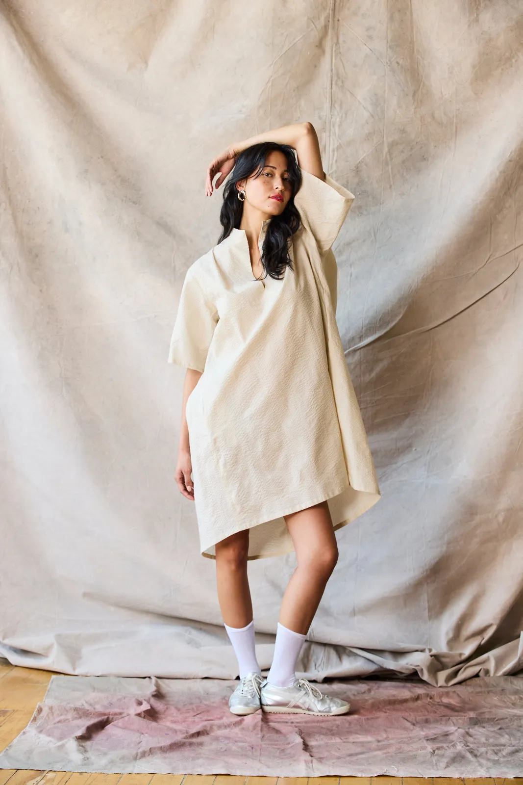 Collared Pullover Dress - Oat sold by Devlyn van Loon product image thumbnail 3