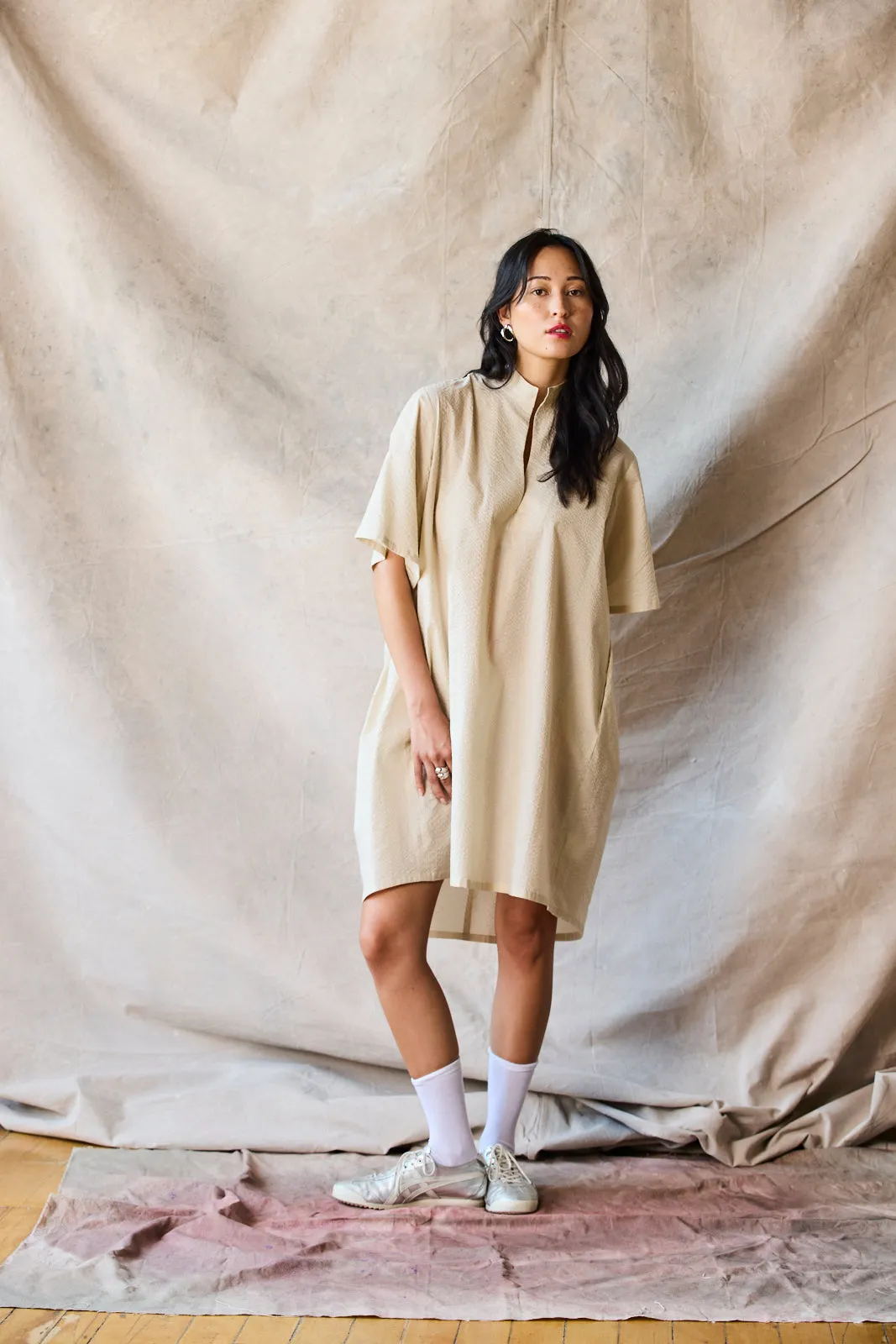 Collared Pullover Dress - Oat sold by Devlyn van Loon product image thumbnail 2