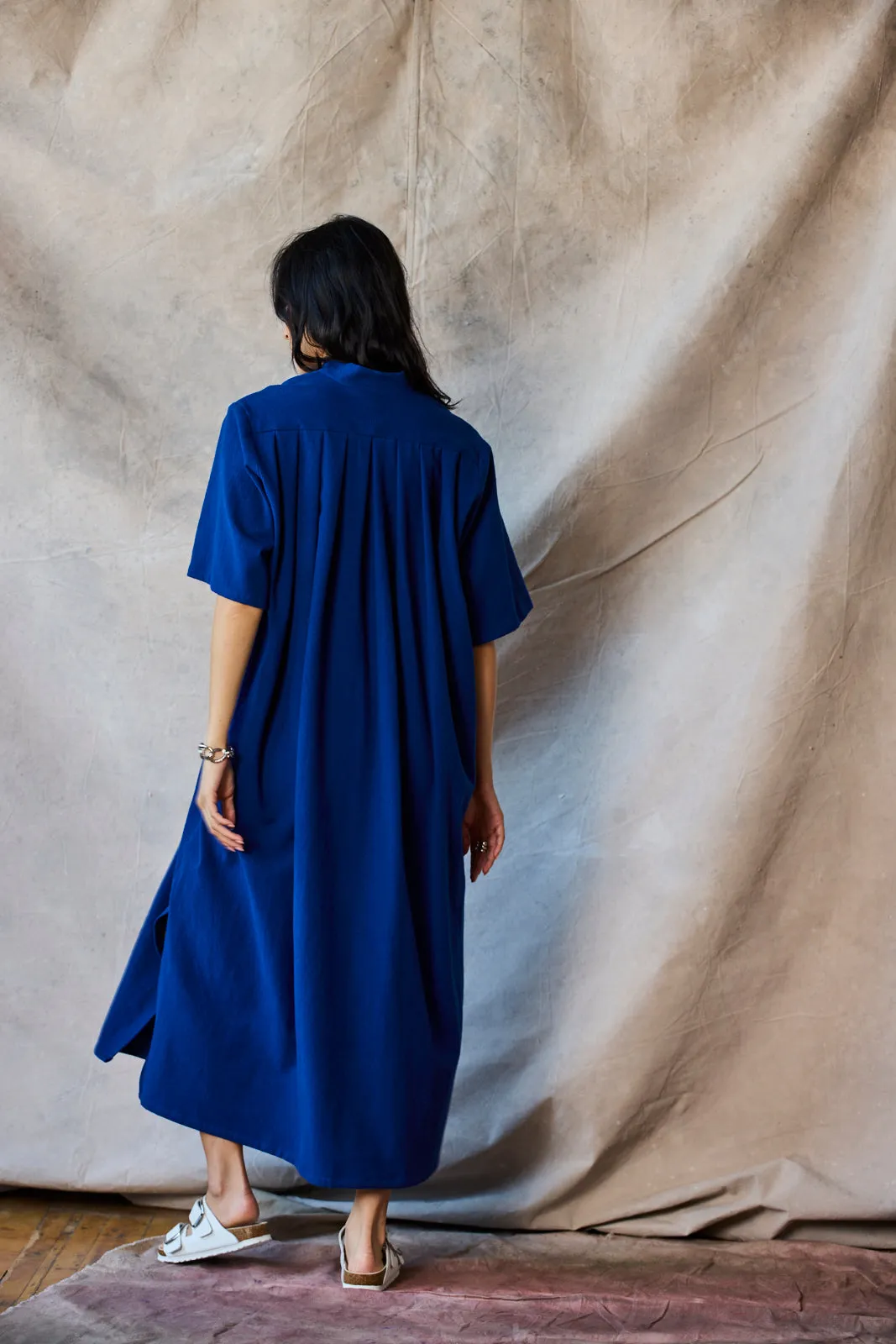 Collared Pullover Dress - Marine sold by Devlyn van Loon product image thumbnail 5