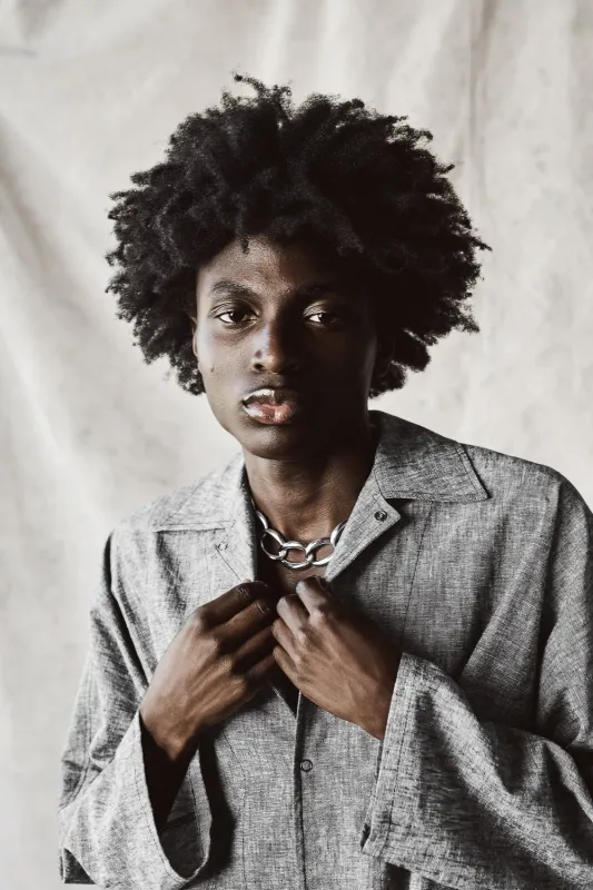 Oversized Shirt Jacket - Static Sample sold by Devlyn van Loon