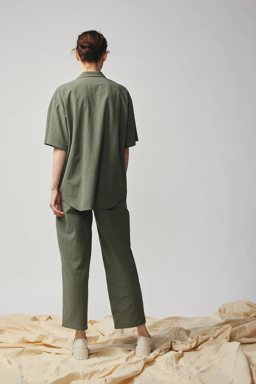 Gender-neutral Column Pant - Sage sold by Devlyn van Loon product image thumbnail 5