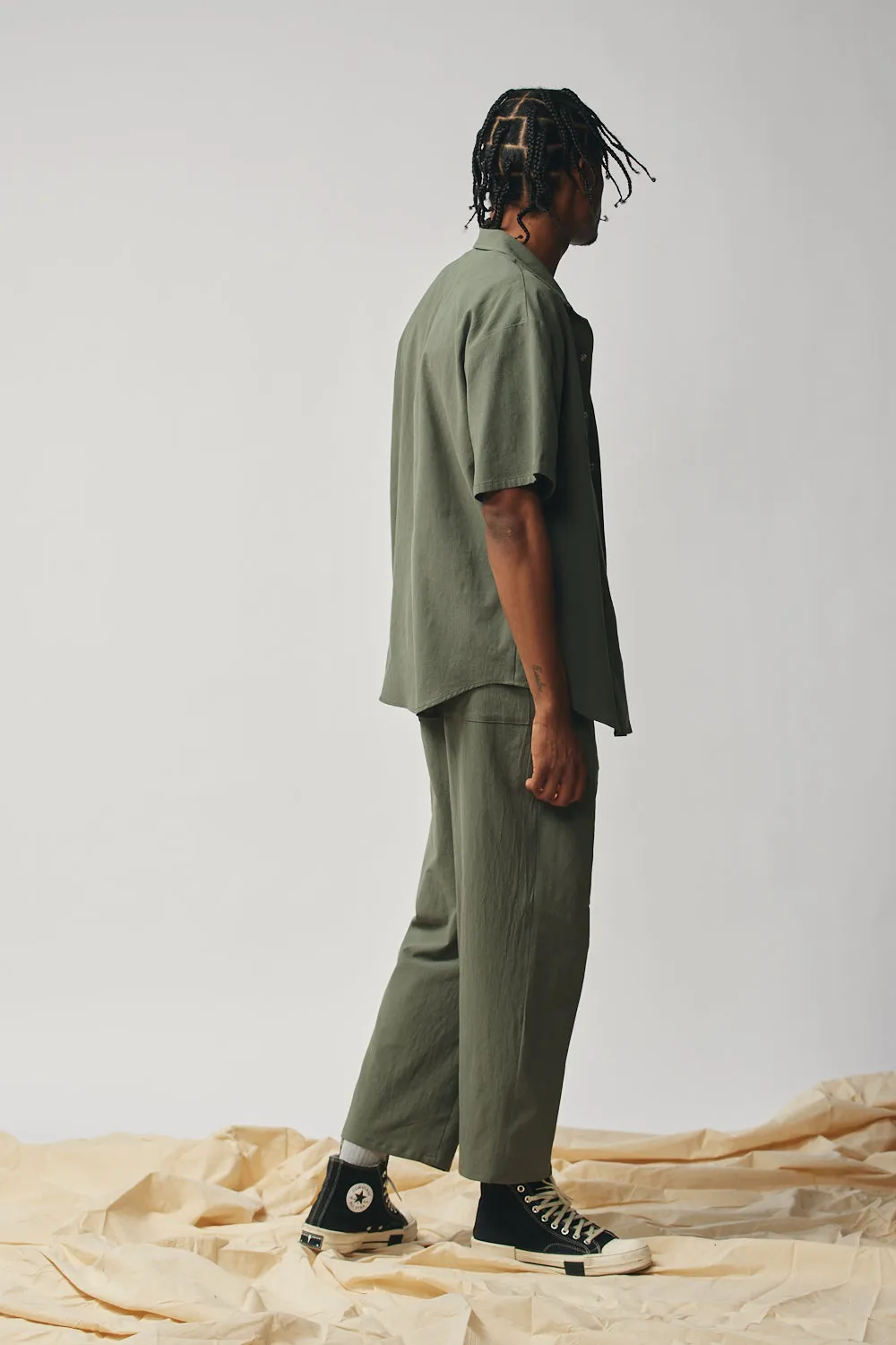 Gender-neutral Column Pant - Sage sold by Devlyn van Loon product image thumbnail 3