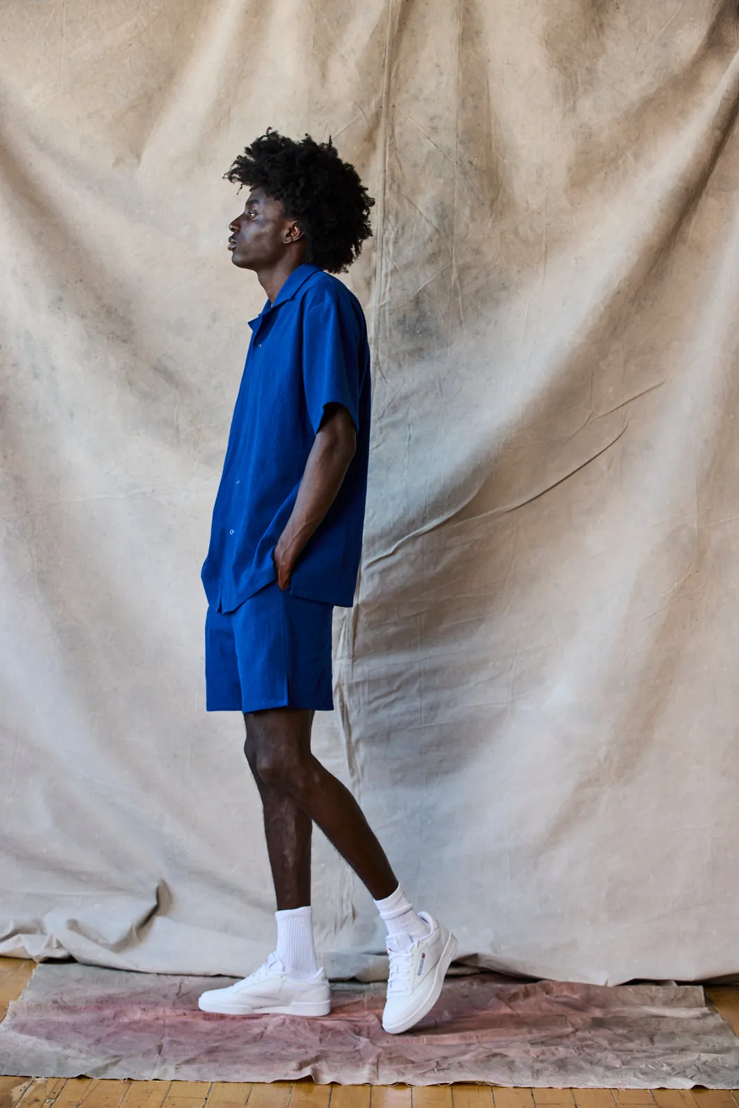 Cotton Slim Camp Collar Shirt - Sample sold by Devlyn van Loon product image thumbnail 5