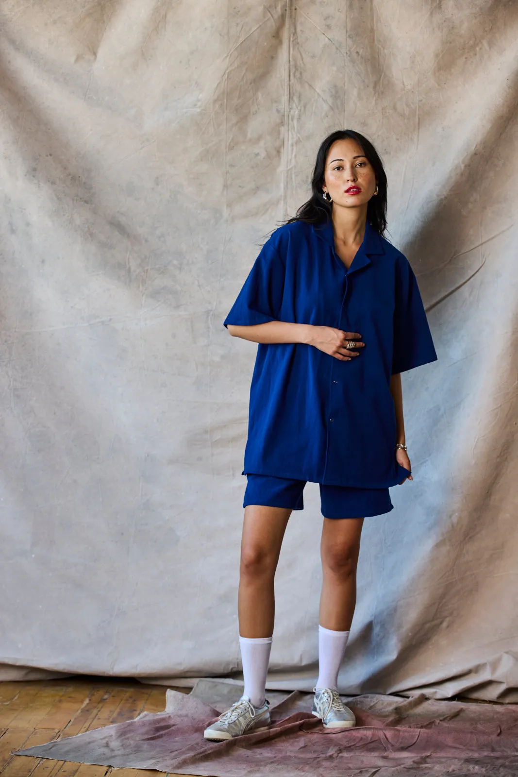 Cotton Slim Camp Collar Shirt - Sample sold by Devlyn van Loon product image thumbnail 2