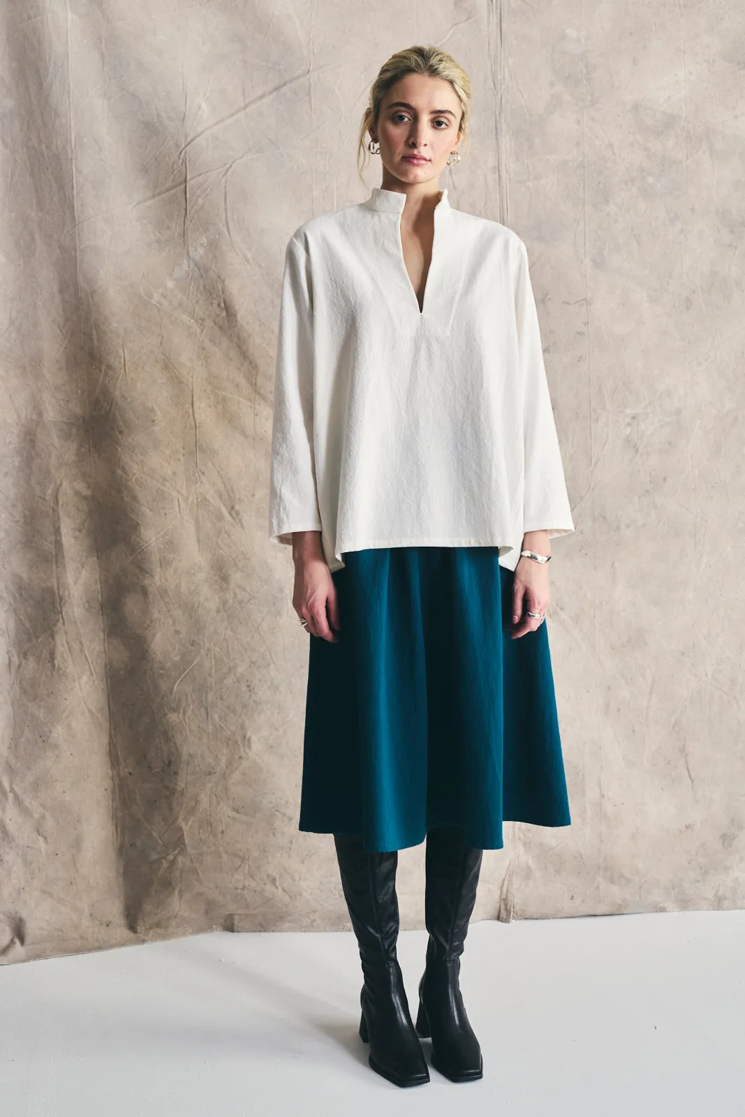 Collared Pullover - Parchment Preorder sold by Devlyn van Loon product image thumbnail 3