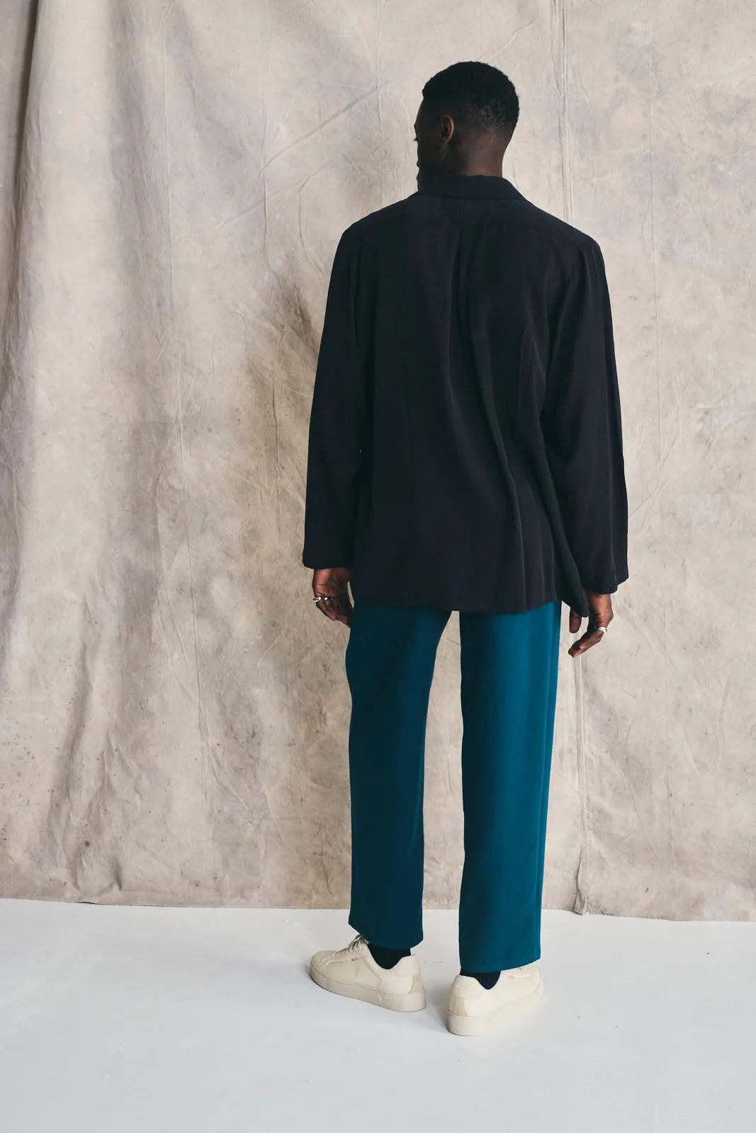 Unisex Snap Shirt - Muted Black Preorder sold by Devlyn van Loon product image thumbnail 4
