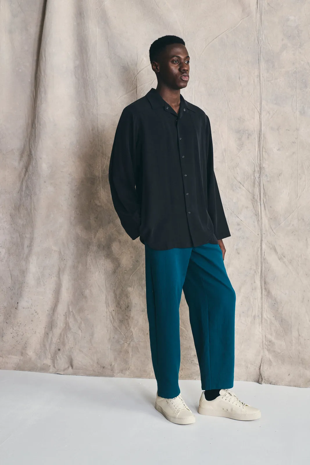 Unisex Snap Shirt - Muted Black Preorder sold by Devlyn van Loon product image thumbnail 2