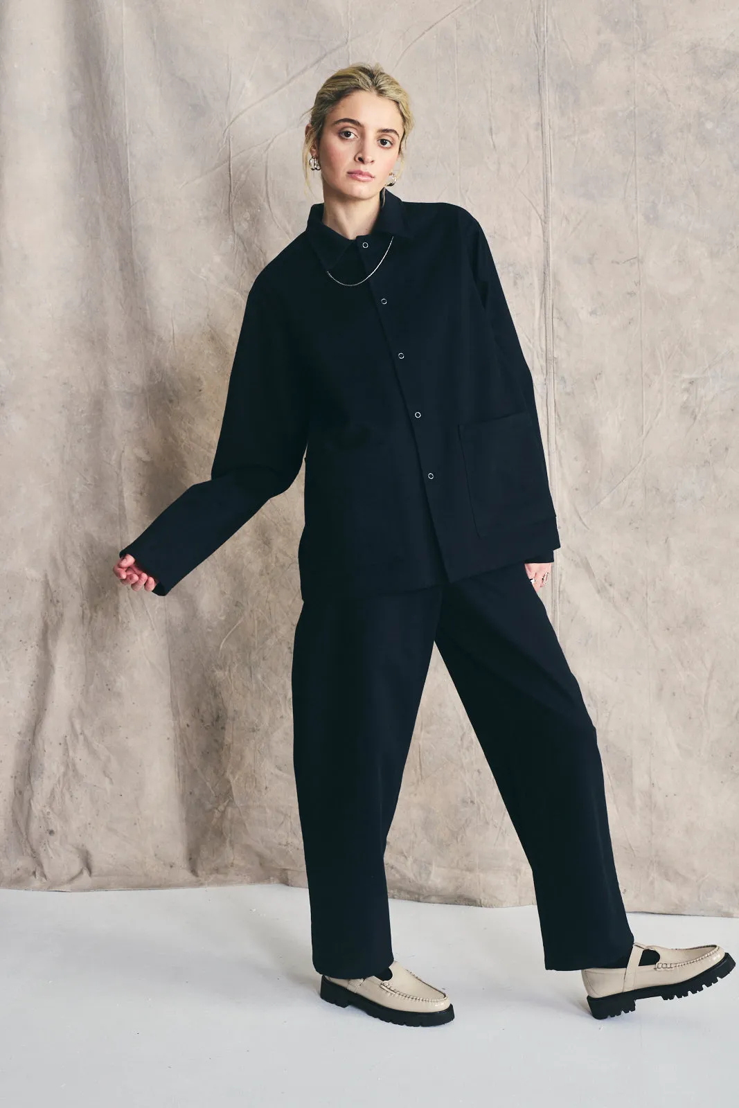 Work Shirt - Midnight Blue Preorder sold by Devlyn van Loon product image thumbnail 3