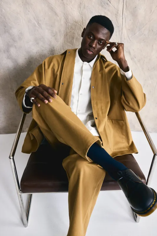 Oversized Shirt Jacket - Wheat Preorder sold by Devlyn van Loon