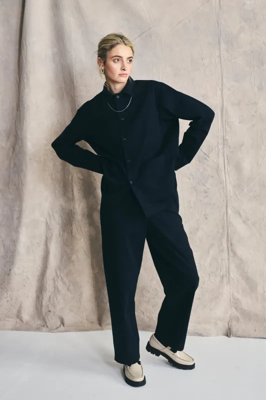 Work Shirt - Midnight Blue sold by Devlyn van Loon